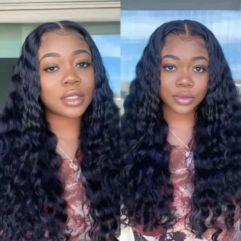 10 Lengths HD Lace Water Wave Human Hair Wig
