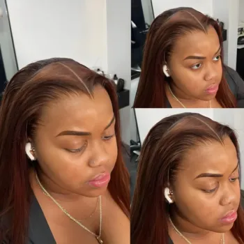 10 Lengths 3 Lace Sizes Chocolate Brown HD Lace Front Human Hair Wig