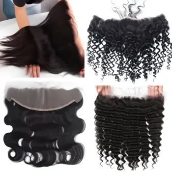 4 Colors 5 Lengths HD Lace Frontal Closure Straight Hair