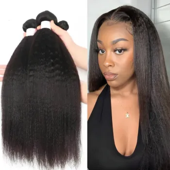26 Lengths Kinky Straight Human Hair Extensions 30 Inch Brazilian Remy Weave Bundles